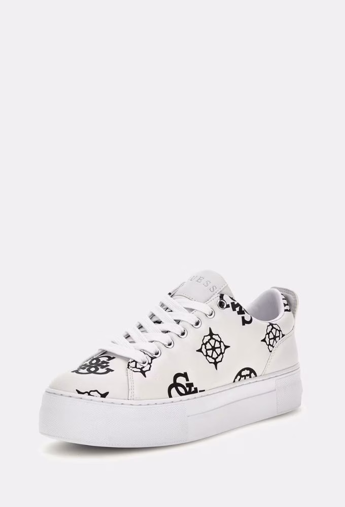 Sneakers Gianele με Λογότυπο 4g Peony Λευκό Άσπρο - 39