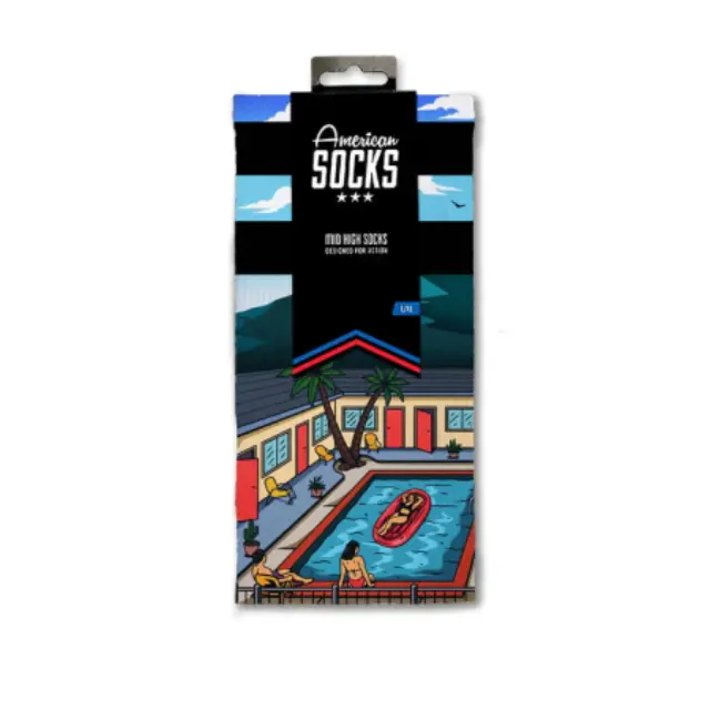 AMERICAN SOCKS Signature Mid High Palm Springs - 37-41 (S/M) 2