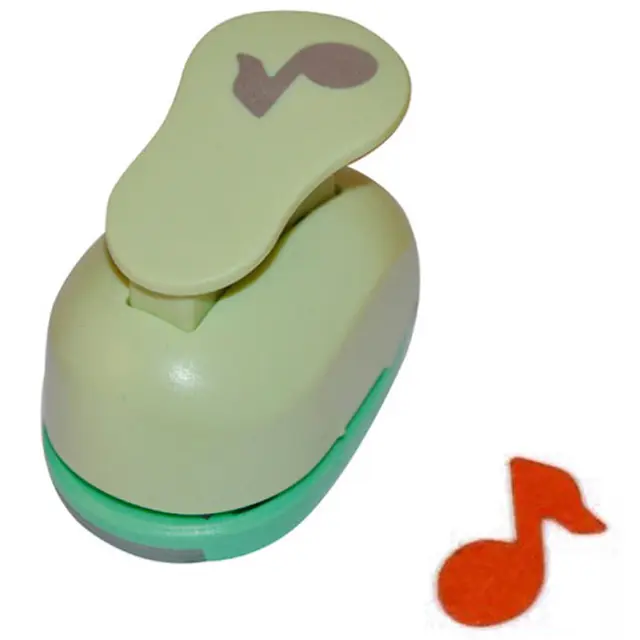 Punch Music Note ~25mm