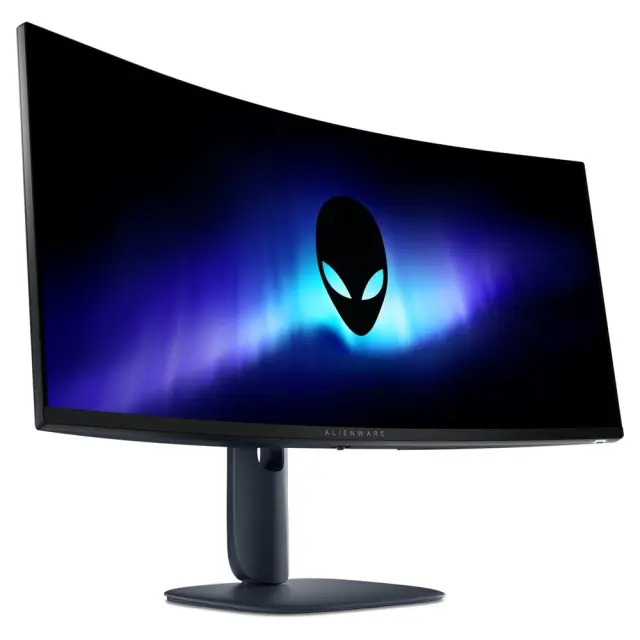 Dell Alienware AW3425DW Ultrawide QD-OLED HDR Curved Gaming Monitor 34.2" QHD 3440x1440 240Hz με Χρόνο Απόκρισης 0.03ms GTG 2