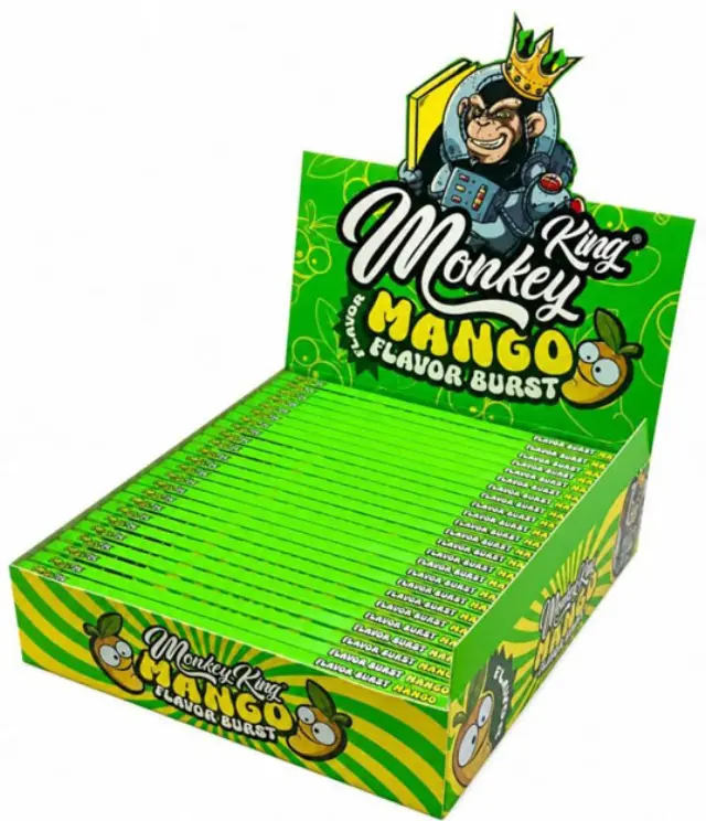 Monkey King Χαρτάκια King Size Slim - Mango 2