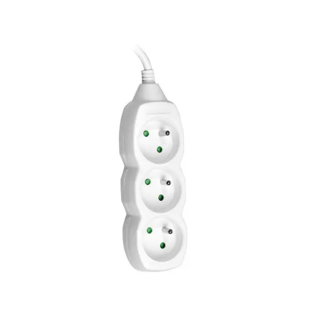 Tracer Power Strip 3-socket 1,5m White (TRALIS44613)
