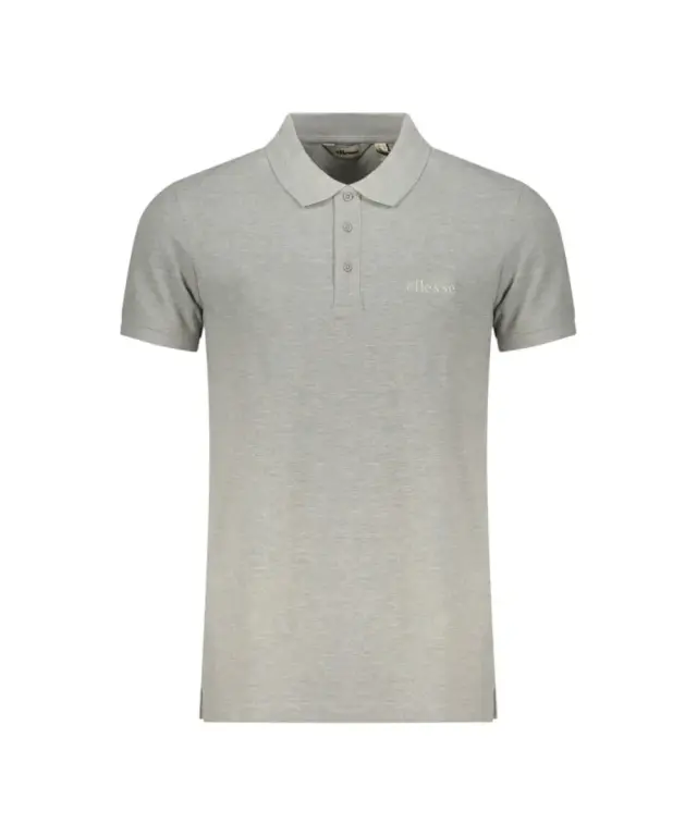 Ellesse - Ανδρικό Κοντομάνικο T-Shirt Polo Leonardo EHM217S26-GM03 Γκρι 3