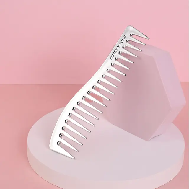 Sister Young Zuri Silver Luxury Hair Comb 2