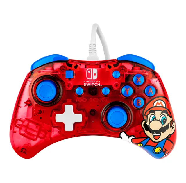 Nintendo Switch PDP Rock Candy Wired Controller - Mario