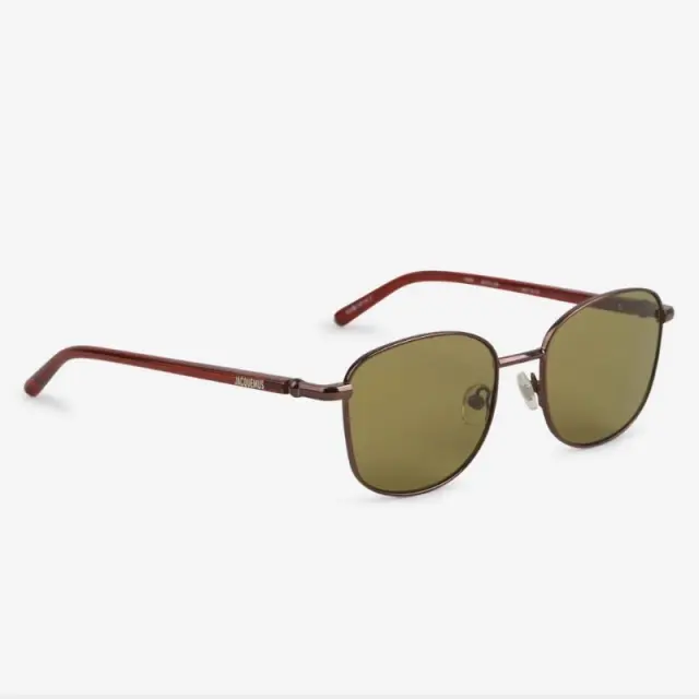 Γυαλιά Ηλίου Jacquemus Jac 161 JAC161C2SUN Καφέ Μεταλλικό - 54 2