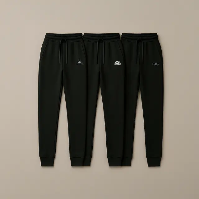 Noshame® Φόρμες Pack 3τμχ Μαύρες - 752588 - XXL