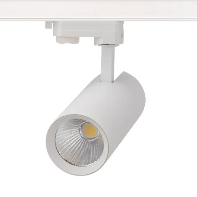 LED ΦΩΤΙΣΤΙΚΟ ΡΑΓΑΣ 230V AC 27W 3000K 3-PHASE 36° 3120LM Ra80 Φ74x170mm 5YRS ΑΜΜΩΔΕΣ ΛΕΥΚΟ / SOLINE2730W4