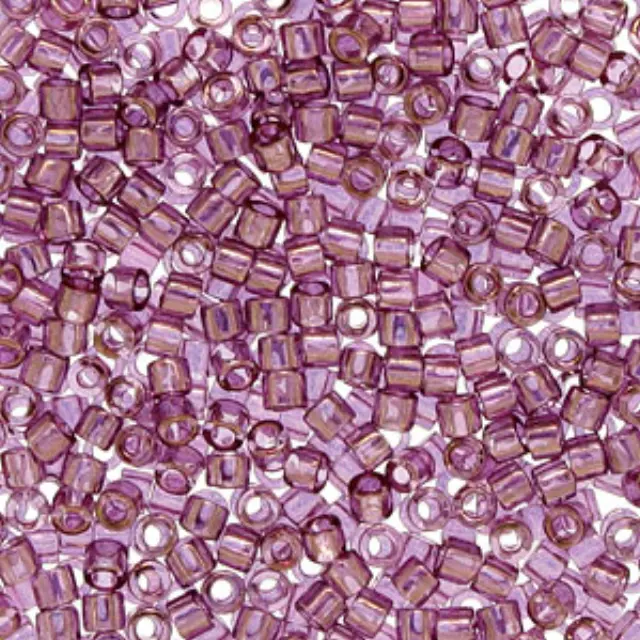 Χάντρα Miyuki Delica 10/0 - DBM0108 - Transparent Luster Amethyst ~7gr