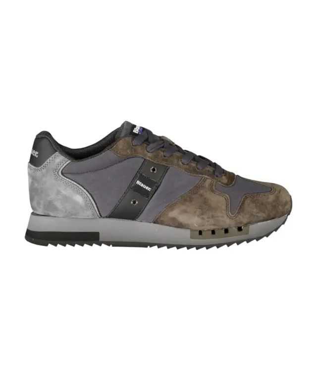 Blauer - Ανδρικά Sneakers F6QUEENS01WAX-GRYBRW Γκρι