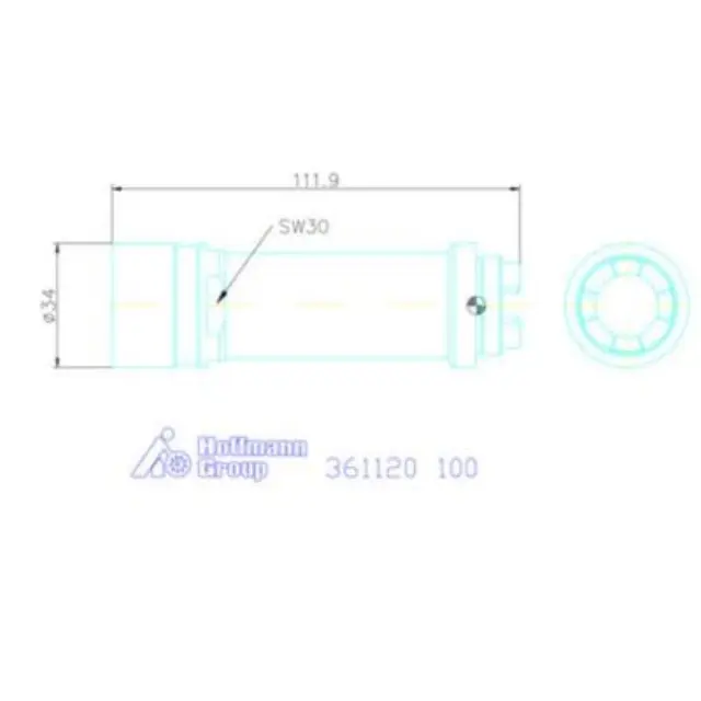 Προέκταση Άξονα Garant (Spindle Extension)τύπος: 100 Mm – Συμβατή Με Xpent Σειρά 3