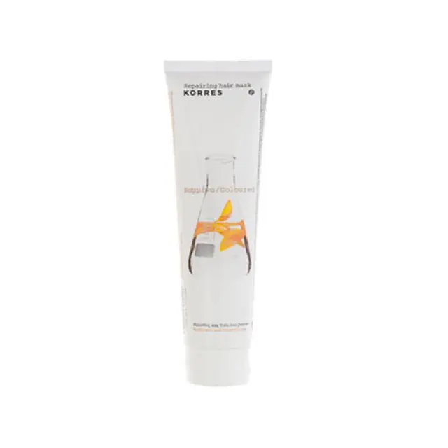 Korres Repairing Hair Mask Μάσκα Επανόρθωσης Για Βαμμένα Μαλλιά Με Ηλίανθο & Τσάι του Βουνού 125ml 2