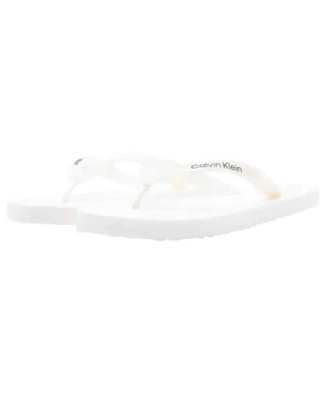 Calvin Klein – Γυναικείες Παντόφλες Arwa HW0HW02956-YBR Λευκό 2
