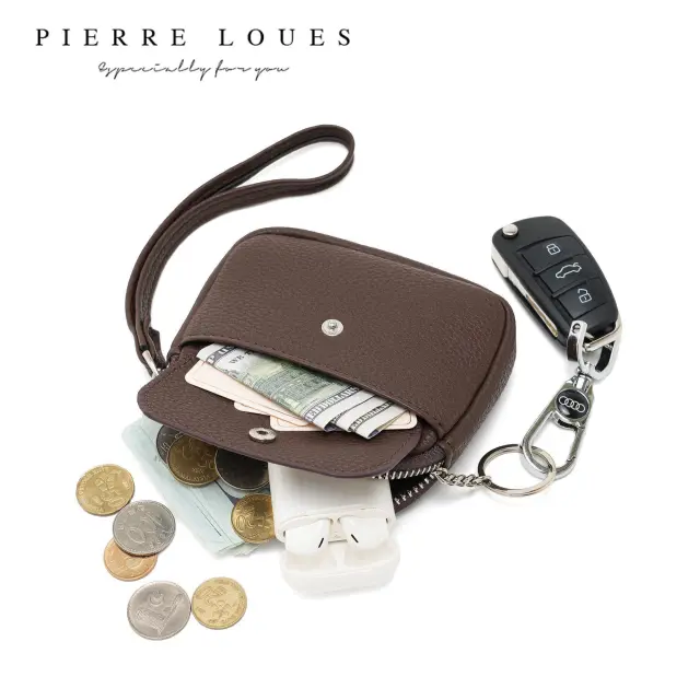 Mini Πορτοφόλι Χειρός Pierre Loues PL967-16-A01 μαύρο - One Size 3