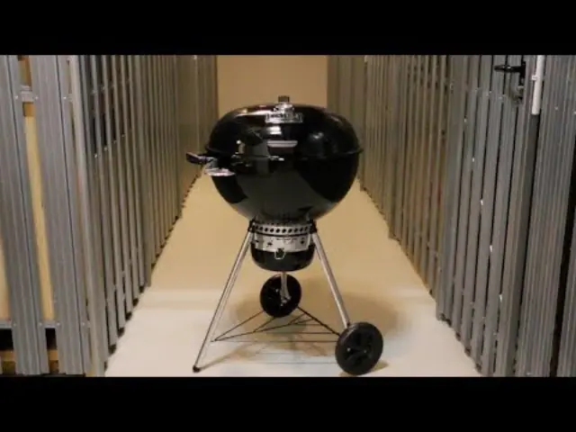 Ψησταριά Κάρβουνου Master-Touch Smoke Grey 57εκ. - Weber 2