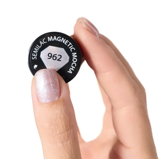 Semilac Ημιμόνιμο Βερνίκι 962 Magnetic Mocha 7ml 2