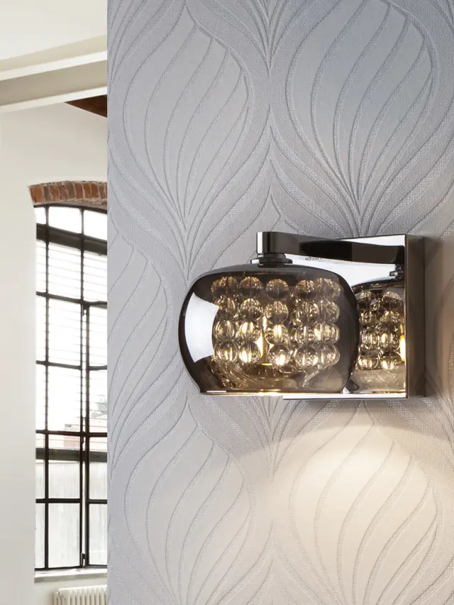 ARIAN WALL LAMP 1L φωτιστικό απλίκα Χρώμιο