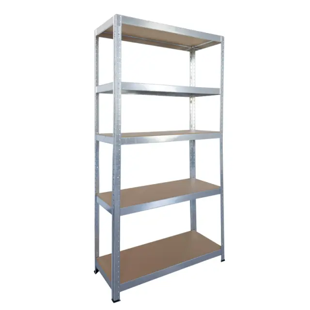 ΡΑΦΙΕΡΑ ΜΕΤΑΛΛΙΚΗ 75x30x172 ΓΑΛΒΑΝΙΖΕ 75kg 5 ΡΑΦΙΑ MDF 610417