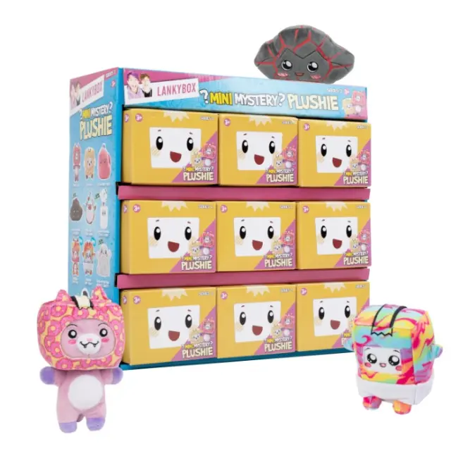 LANKYBOX MYSTERY MINI PLUSHIES ASS CDU (20232) - Toys