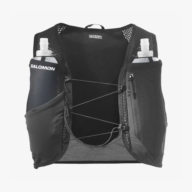 Salomon Adult Run Gravel Skin 4 Set 2 Flask Vest Backpack Μαύρο C28546 (Salomon) 2