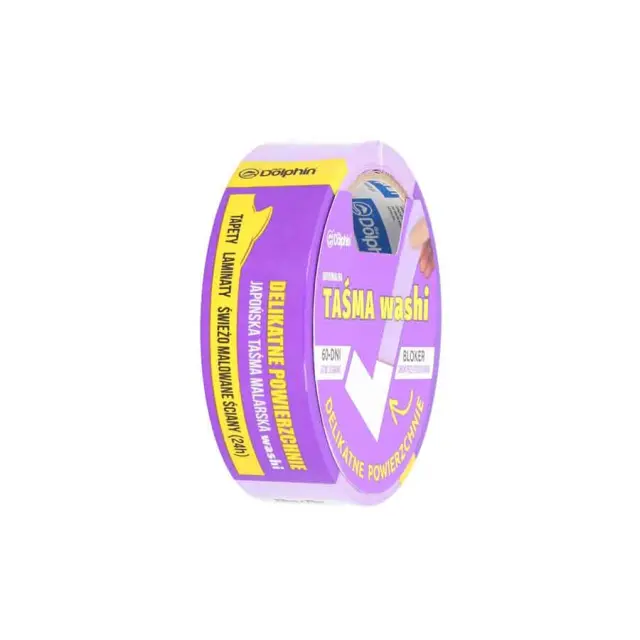 Blue Dolphin Tasma Washi Χαρτοταινία για Καθαρά Κοψίματα και Φρεσκοβαμμένα 29mm x 25m