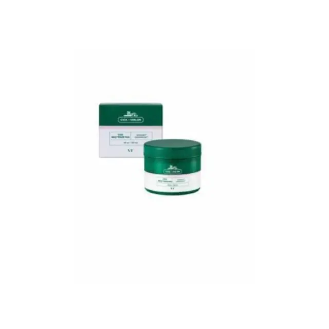 VT Cosmetics Cica mild Toner Pads- Εμποτισμένα απολεπιστικά και ενυδατικά δισκία με BHA για τριπλή δράση 130ml/60τεμ