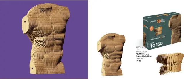 3D Eco Παζλ Άγαλμα / CARTTORS (CARTONIC)
