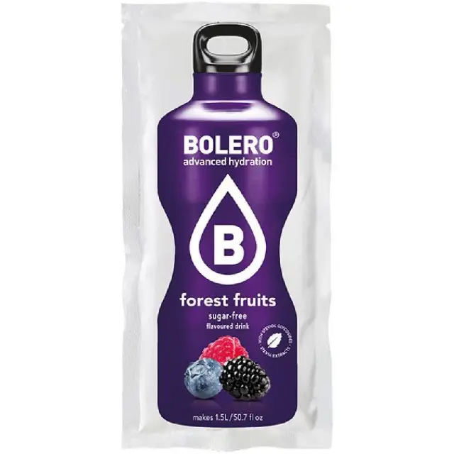 Bolero Stick Forest Fruit Χυμός Σε Σκόνη 12x3gr