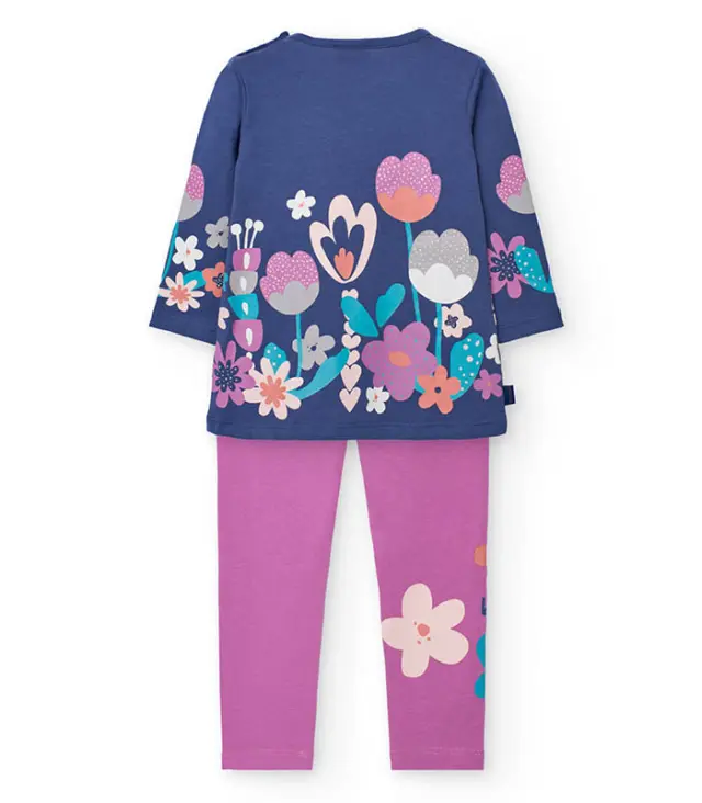 Boboli Σετ φόρεμα με κολάν για κορίτσι MEADOWS FLOWERS - 5Y 2
