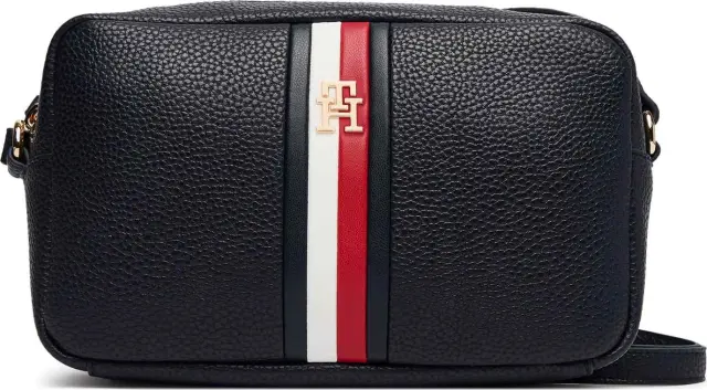 Tommy Hilfiger Γυναικείο Μικρό Τσαντάκι TH Corp Essentials Camera Bag Σκούρο Μπλε