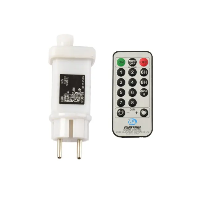 1500LEDS ΑΝΤΑΠΤΟΡΑΣ 31VDC 12W 8 ΠΡΟΓΡΑmmΑΤΑ & IR ΤΗΛΕΧΕΙΡΙΣΤΗΡΙΟ ON/OFF + 8 FUNC. + TIMER + DImmER / X0812WFAR