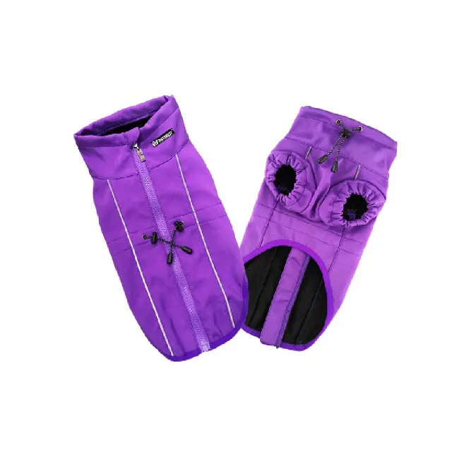 Pet Interest Active Outdoor Vest Ισοθερμικό Μπουφάν Σκύλου Μωβ Διαστάσεις 2XL 54cm