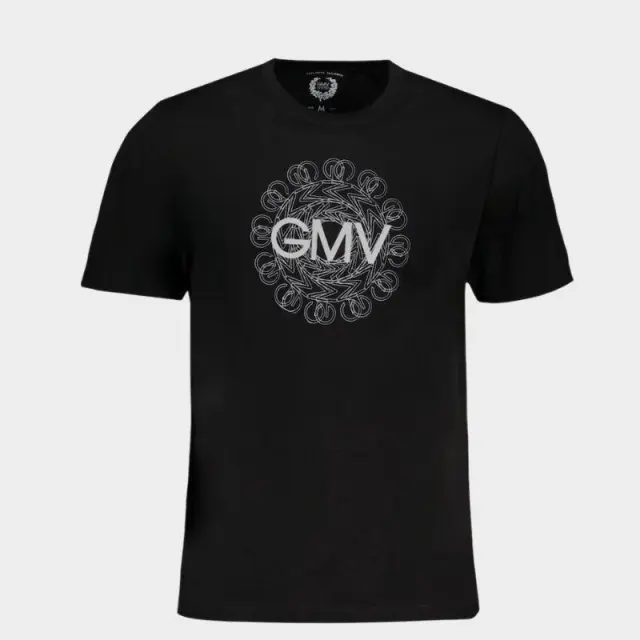 T-Shirt Gian Marco Venturi AU01415D Μαύρο - XL