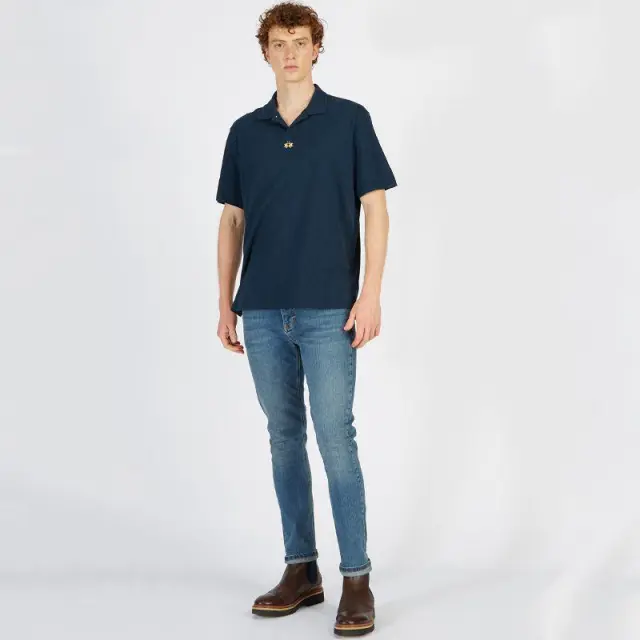 T-Shirt La Martina CCMP05JS259-07017 Μπλε - 2XL 3