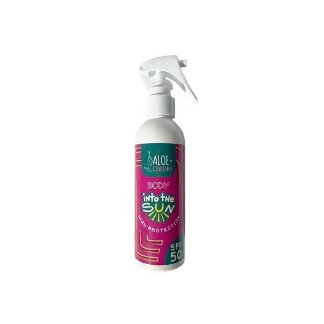 Aloe+ Colors Body Into the Sun High Protection Sunscreen SPF50 Αντηλιακή Κρέμα Σώματος σε Σπρέι, 180ml