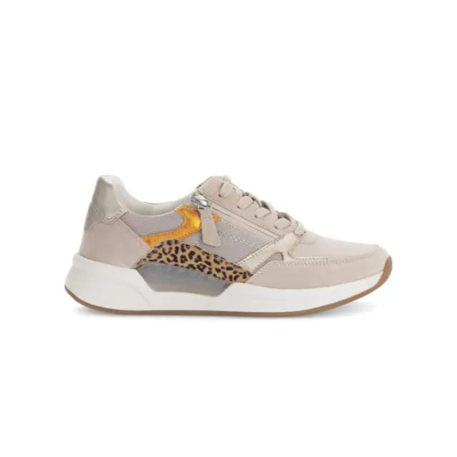 Gabor Sneakers Γυναικείο δέρμα Nubuck/ύφασμα Μπεζ GAB/86957 33-OASI