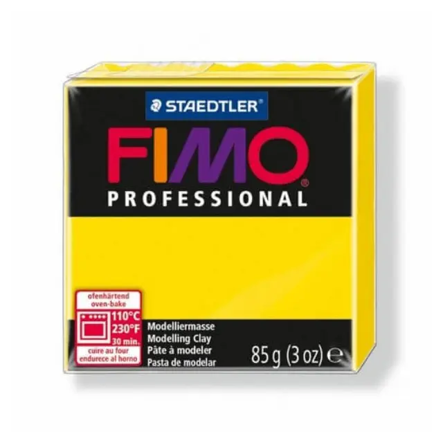Πηλός Fimo Professional 85gr True Yellow