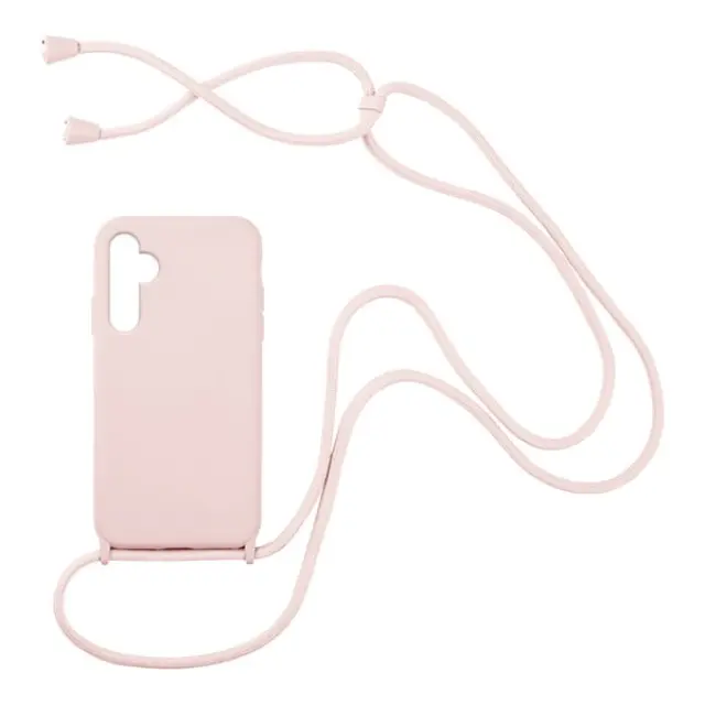CarryHang Liquid Silicone Strap - Samsung Galaxy A14 4G / 5G - Ροζ