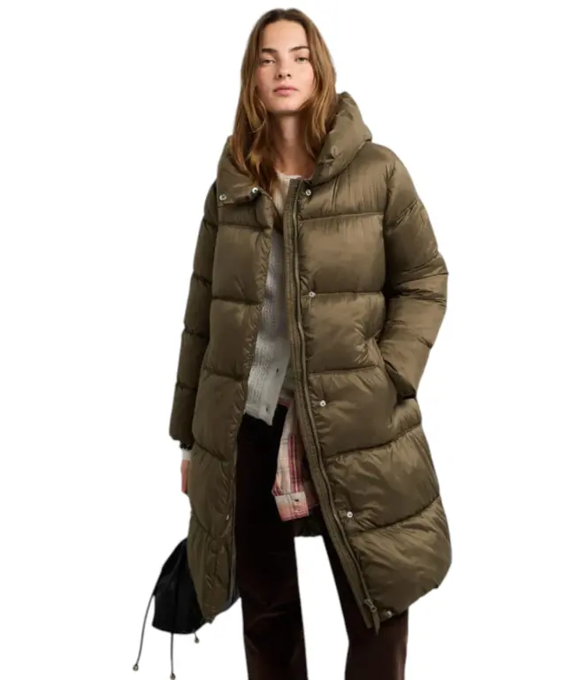 Pepe Jeans - Γυναικείο Μακρύ Μπουφάν Lauren Long PL4024543-765 Χακί 3