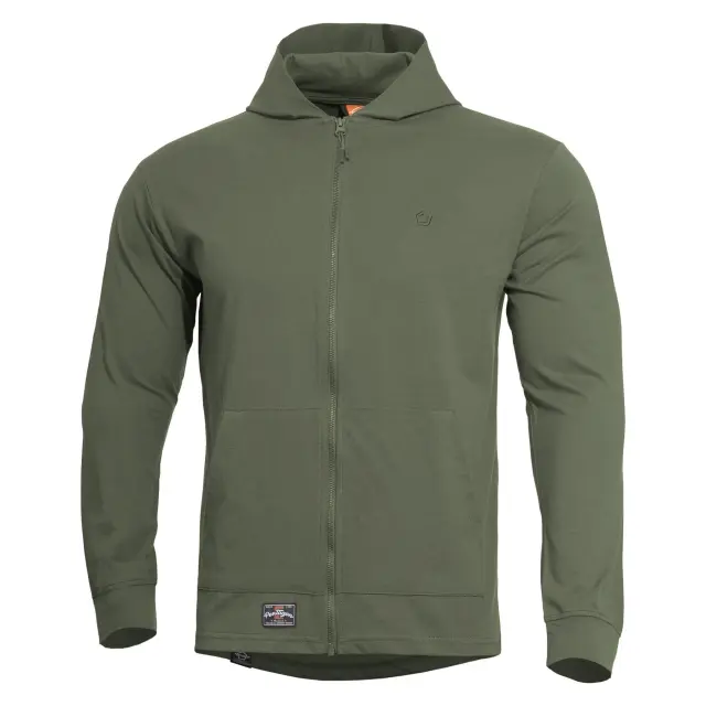 AGIS RING SPUN SWEATER K08043 06CG-Camo Green