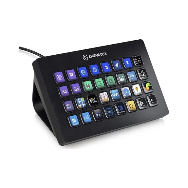 Elgato Stream Deck XL With 32 Customizable LCD Buttons (10GAT9901)