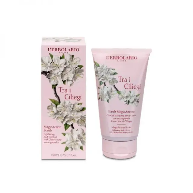 L'erbolario Tra I Ciliegi Scrub MagicAzione Απολέπιση Σώματος 150ml