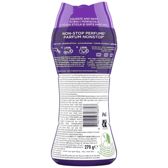 Lenor Unstoppables Amethyst Ενισχυτικό Άρωμα Ρούχων 270gr 2
