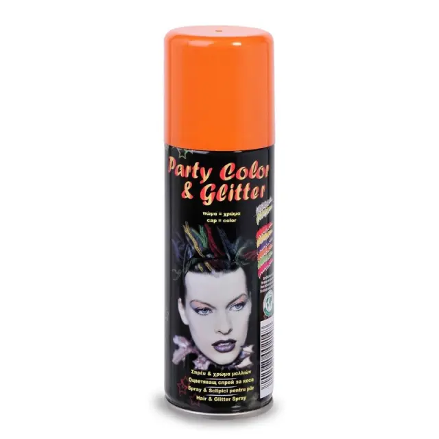 Spray Μαλλιών Πορτοκαλί 125ml / 0100677 (Trademarkt Toys)