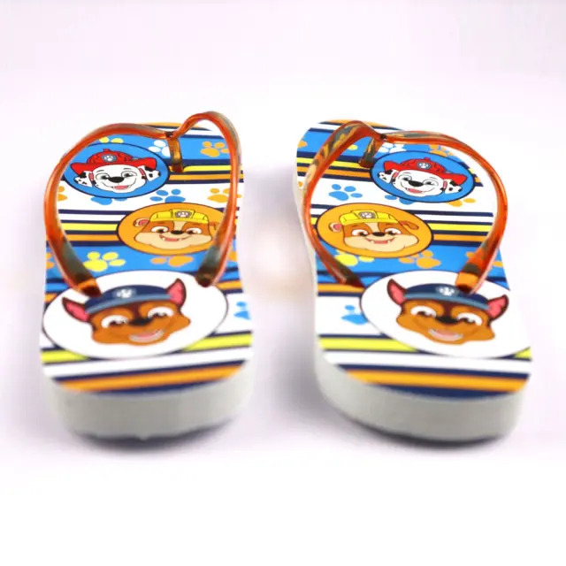 Paw Patrol Παντόφλες Παιδικές Flip-Flop Πορτοκαλί 3