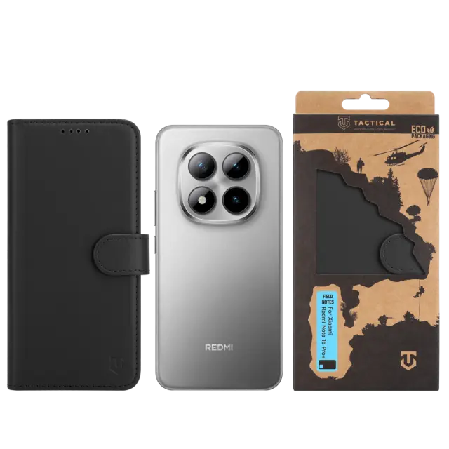 Tactical Field Notes for Xiaomi Redmi Note 15 Pro+ 5G/Poco M8 Pro Black 3