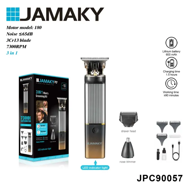 Κουρευτική μηχανή & trimmer - JPC90057 - 005705 2