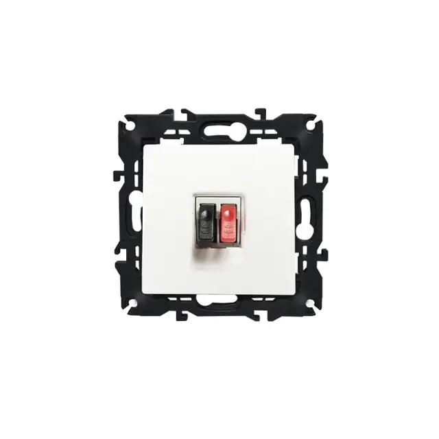 PRIME ΠΡΙΖΑ ΗΧΕΙΩΝ MONH ΜΕ ΚΛΙΠ ΠΛΑΣΤΙΚΗ ΛΕΥΚΗ 36-230VAC IP20 / 1000113501