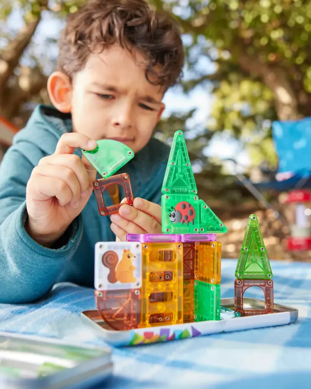 Magna-Tiles Μαγνητικά Πλακίδια MicroMAGS Treehouse Travel Set 24 Κομμάτια (3+ ετών) 264024TH 3