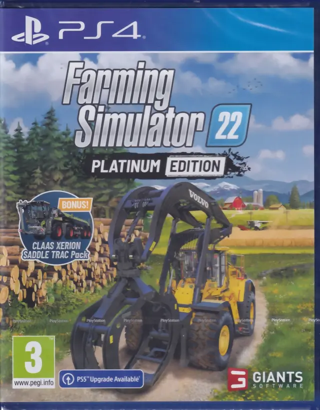 Farming Simulator 22 Platinum Edition- PlayStation 4